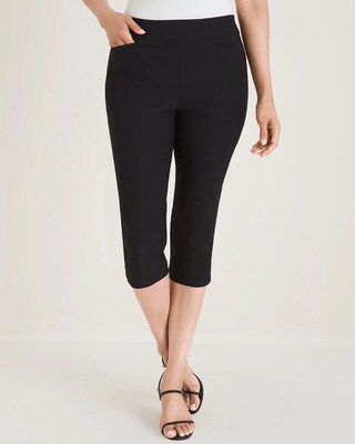 So Slimming Brigitte Tab-Hem Capris