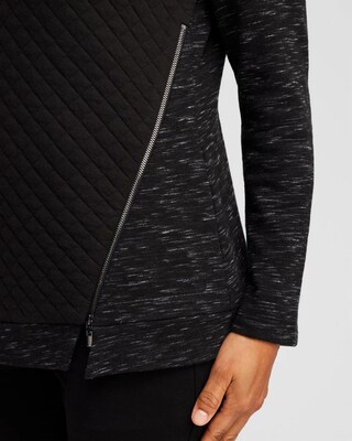 Zenergy® French Terry Cowl Neck Top