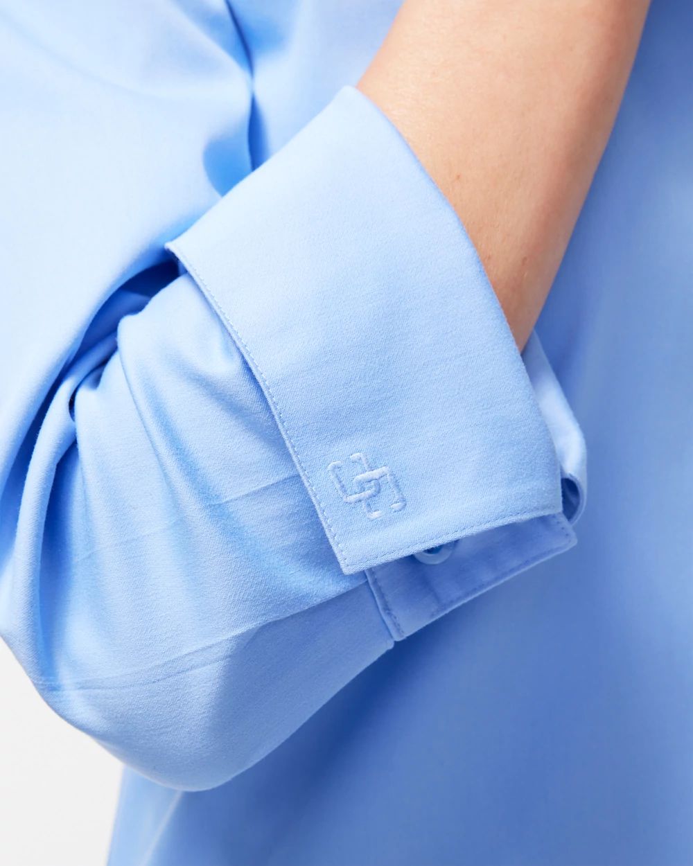 No Iron™ 3/4 Sleeve Stretch Shirt