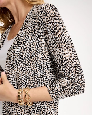 Summer Romance Printed Cardigan click to view larger image.