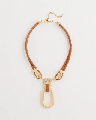 Equestrian Pendant Necklace