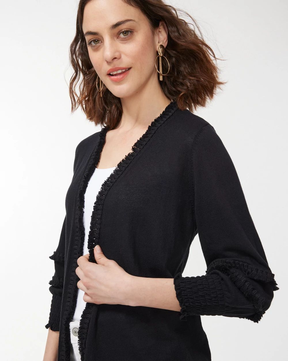 Summer Romance Tassel Hem Cardigan