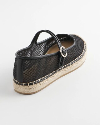 Eliana Mesh Mary Jane Espadrille click to view larger image.
