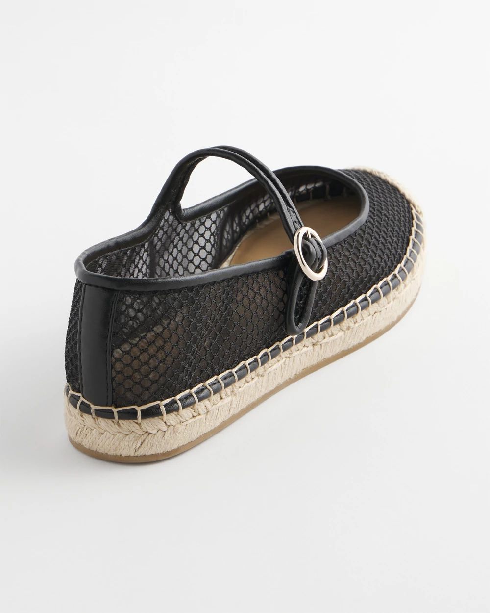 Eliana Mesh Mary Jane Espadrille