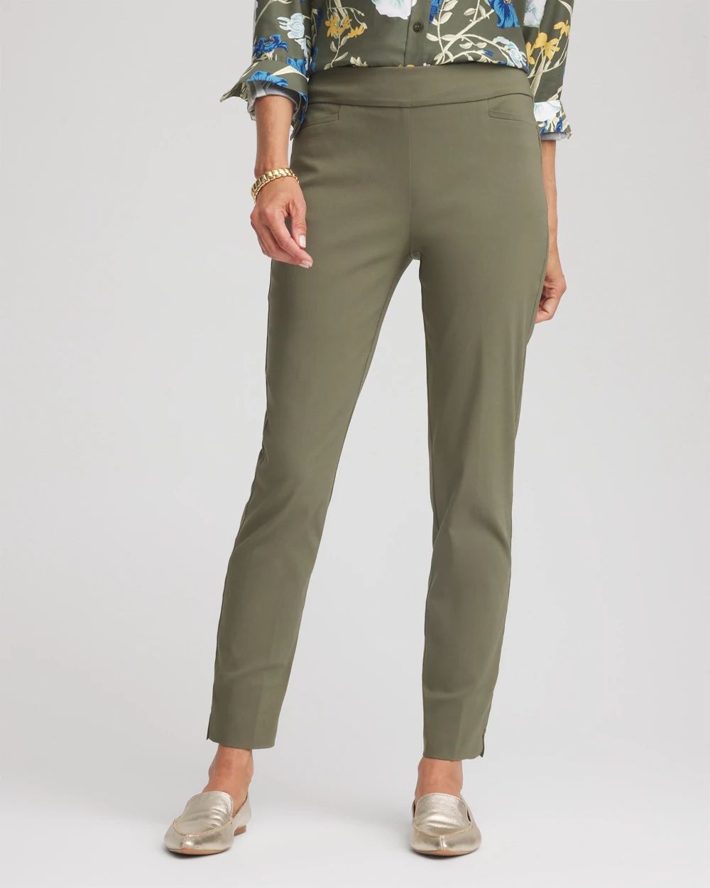 Brigitte™ Pull-On Slim Ankle Pants