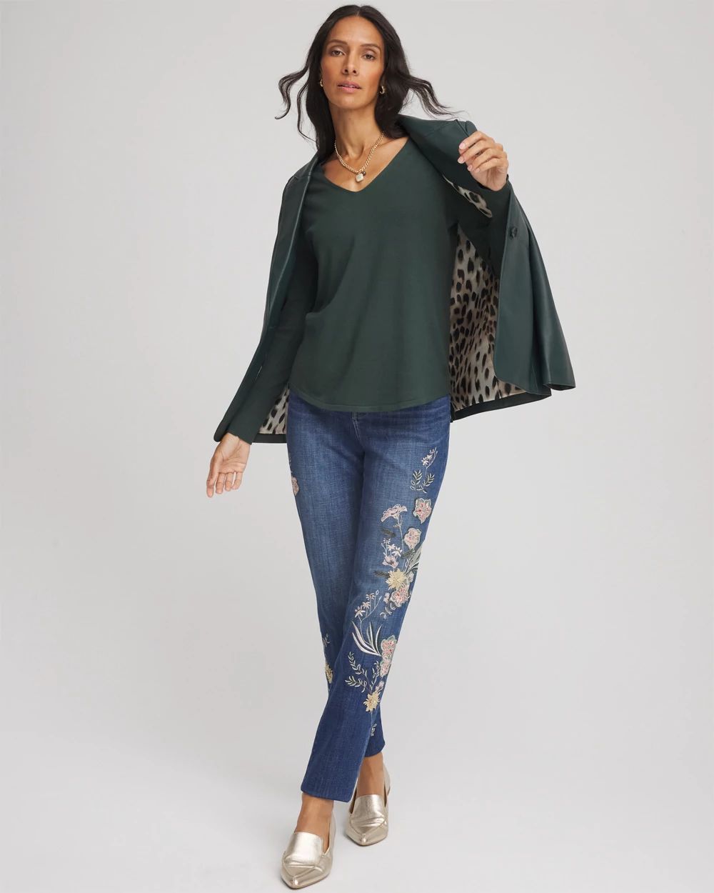 Ella V-Neck Pullover Sweater