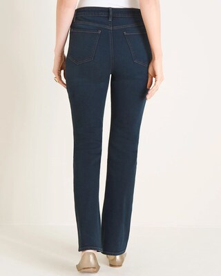 High-Rise Slim Boot-Cut Jeans