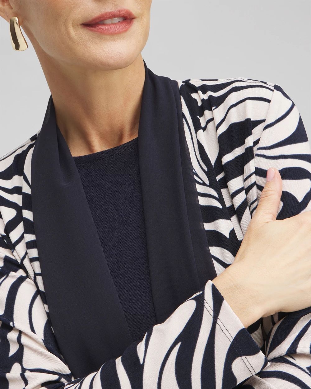 Travelers™ Chiffon Trim Jacket