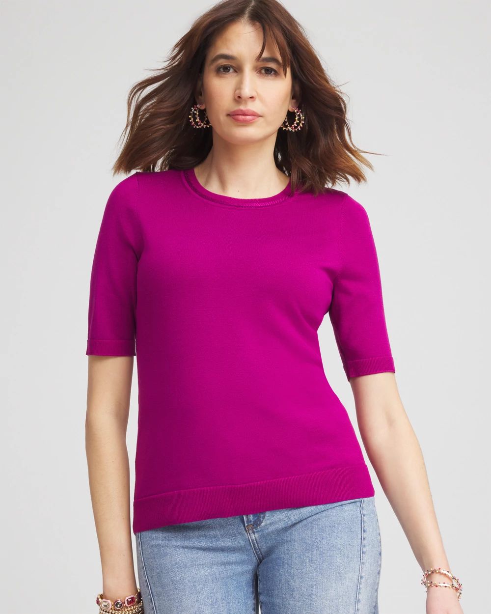 Crewneck Pullover Sweater