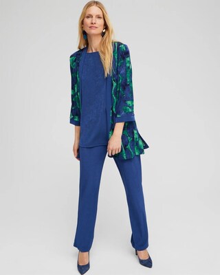 Travelers Half Moon Print Cardigan