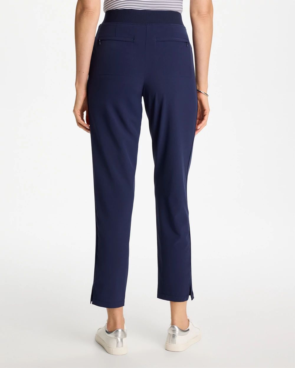 Zenergy® UPF Rib Mix Ankle Pants click to view larger image.