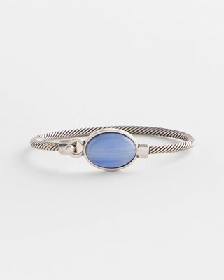 Blue Stone Hook Bracelet click to view larger image.
