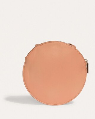 Pixie Mood Apricot-Hued Phoebe Circle Crossbody Bag