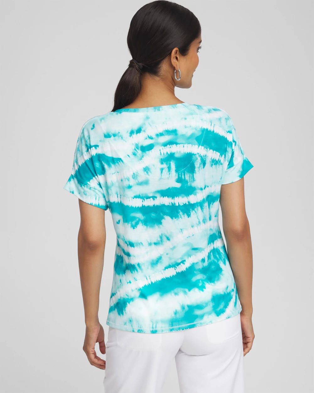 Zenergy® Stripe Tie Dye Tee