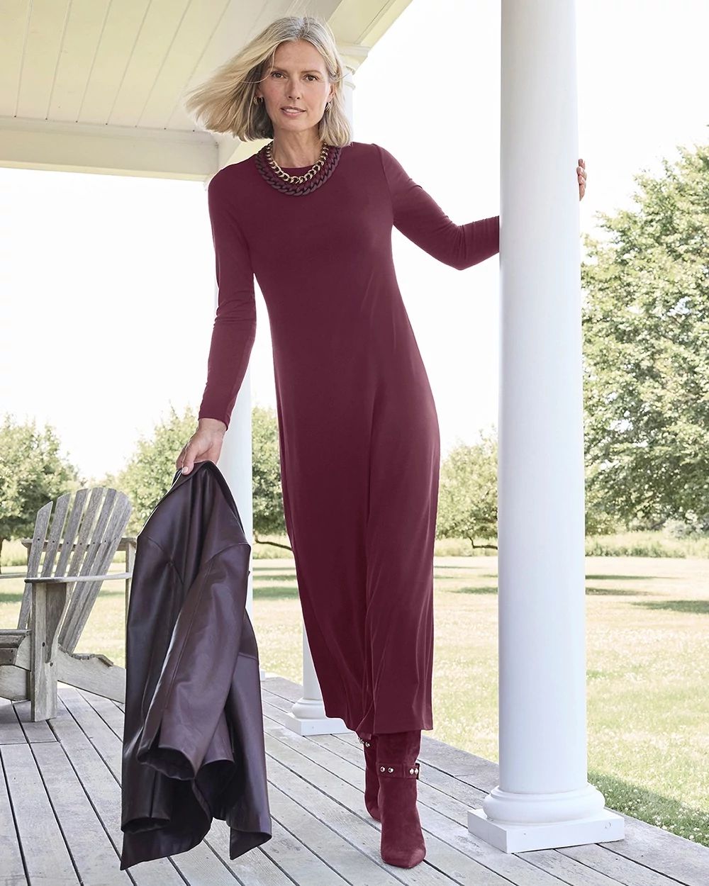 Knit Maxi Dress