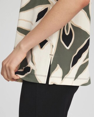 Travelers™ Leaves Cap Sleeve Kurta