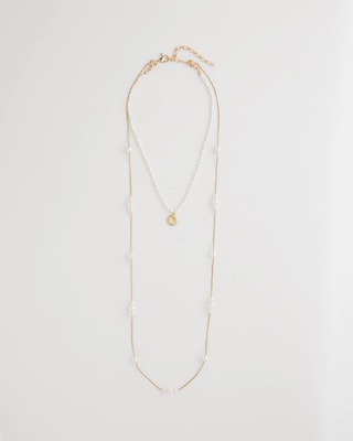 Convertible Faux Pearl Necklace