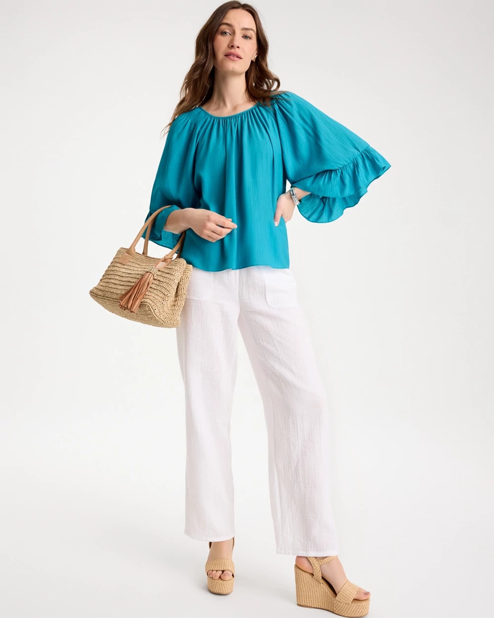 Georgette Swing Blouse