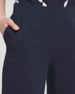 Zenergy® French Terry Wide Leg Crops click to view larger image.