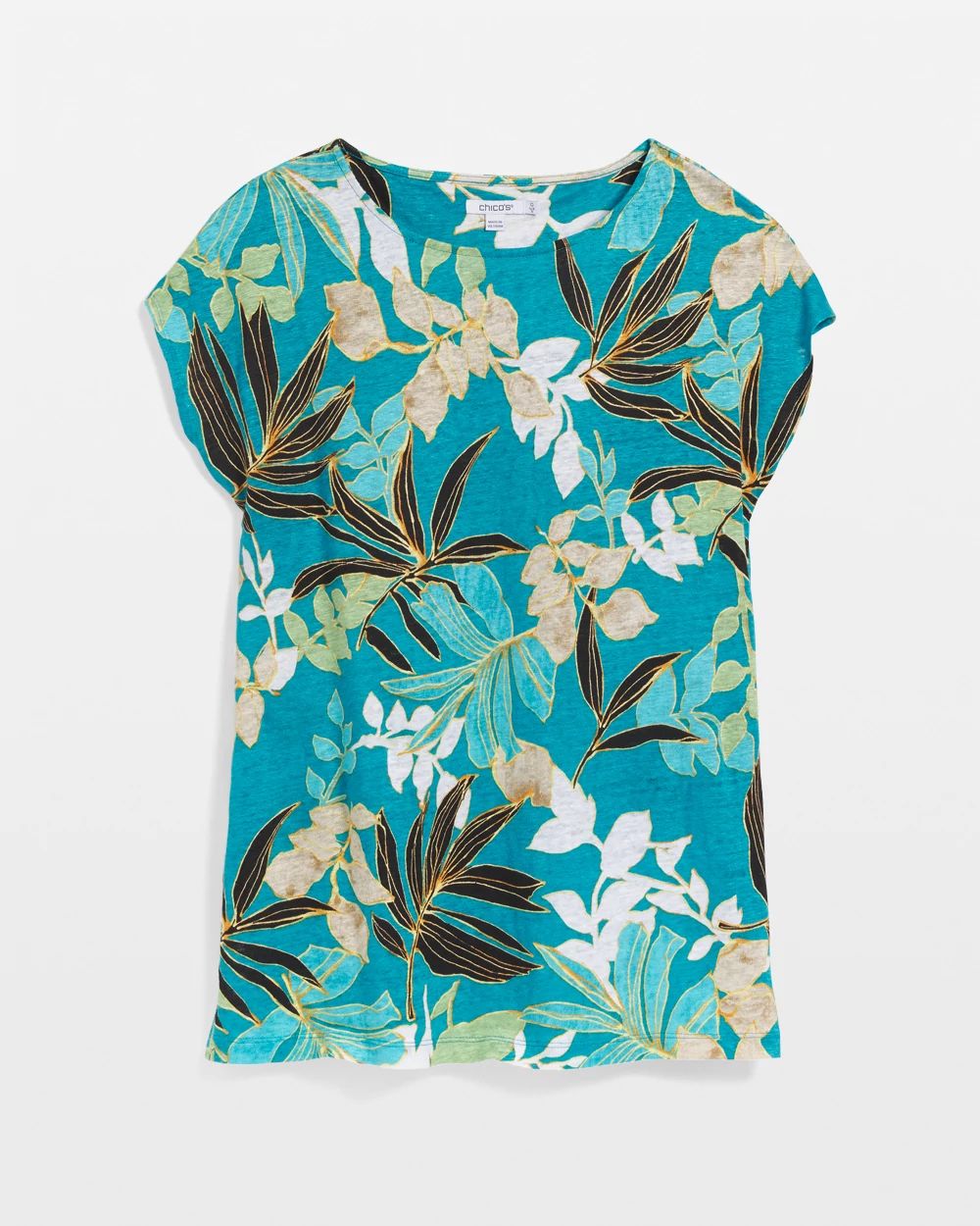 Palms Linen Tunic click to view larger image.
