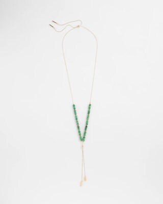 Convertible Beaded Lariat Y-Necklace