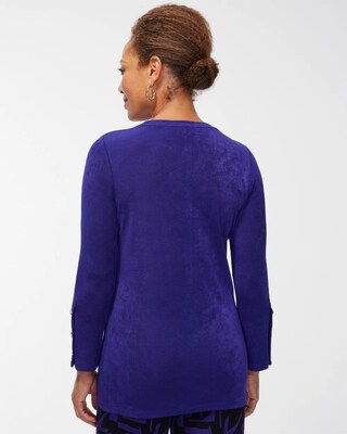 Travelers Button Sleeve Top