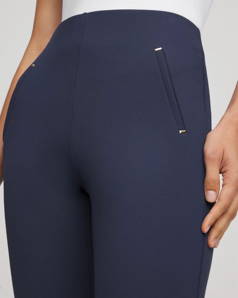 Petite Juliet Slim Trim Detail Pants