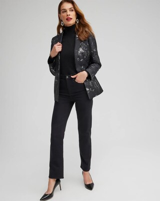 Jacquard Blazer