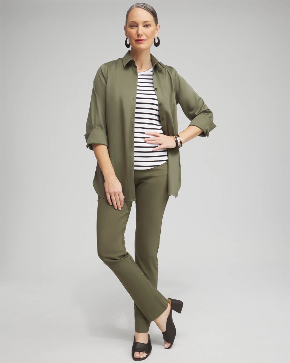 Brigitte™ Pull-On Pants click to view larger image.