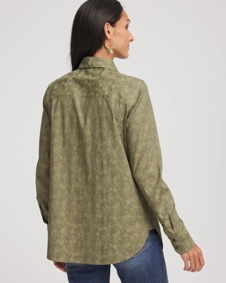 No Iron™ Jacquard Shirt click to view larger image.