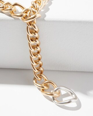 Chain Link Y-Necklace