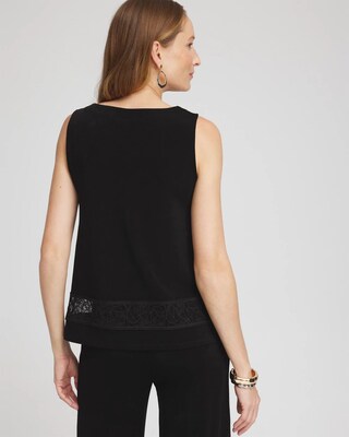 Travelers™ Macrame Trim Tank click to view larger image.