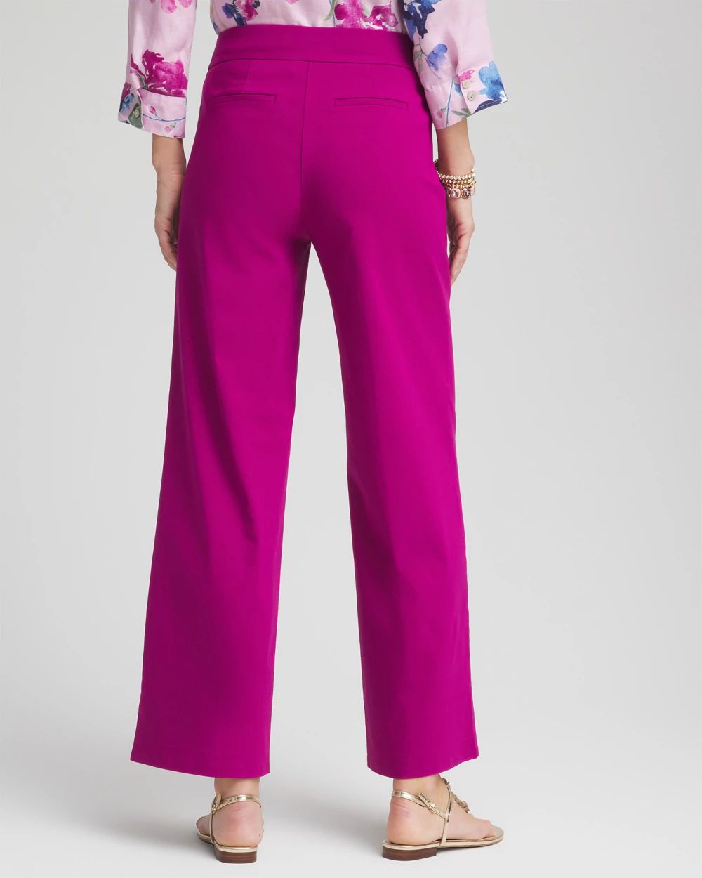 Brigitte™ Pull-On Wide Leg Cropped Pants