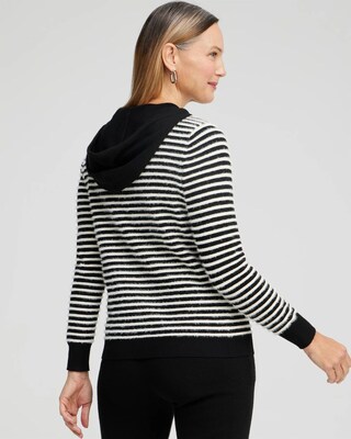 Zenergy Luxe® Cashmere Blend Stripe Pullover