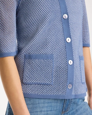 Mesh Lady Jacket Cardigan click to view larger image.