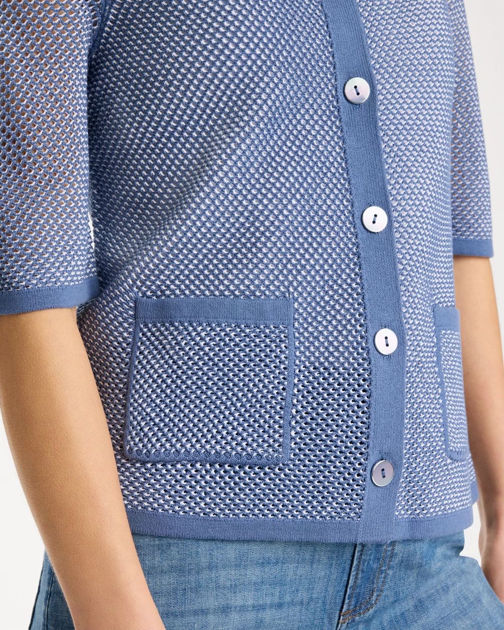 Mesh Lady Jacket Cardigan