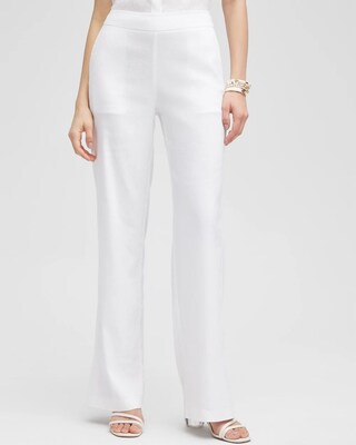 Linen Stretch Relaxed Pants