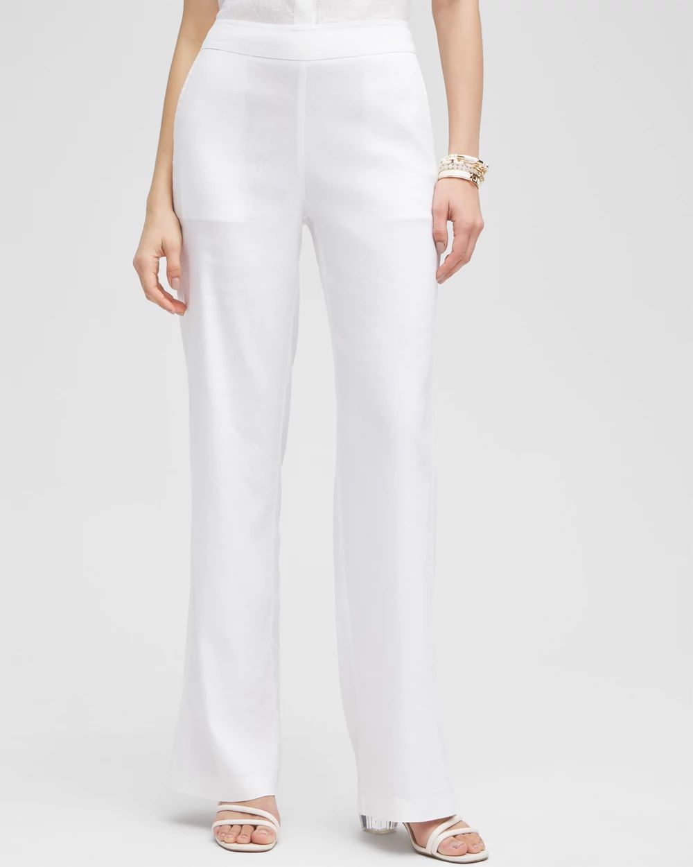 Linen Stretch Relaxed Pants