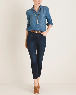 Long Denim Shirt