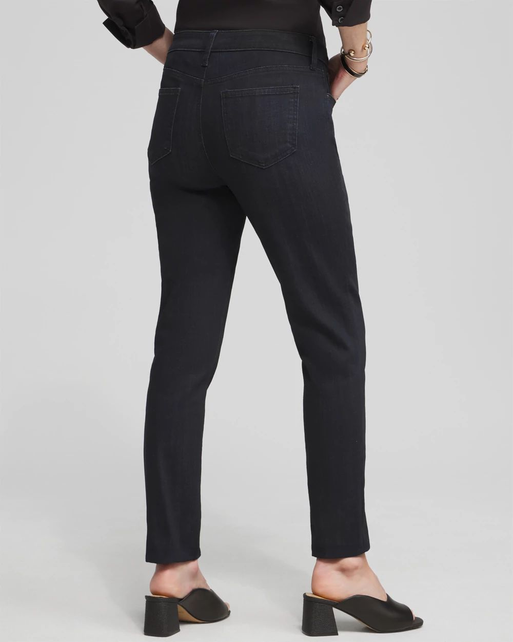 So Slimming Petite Girlfriend Ankle Jeans