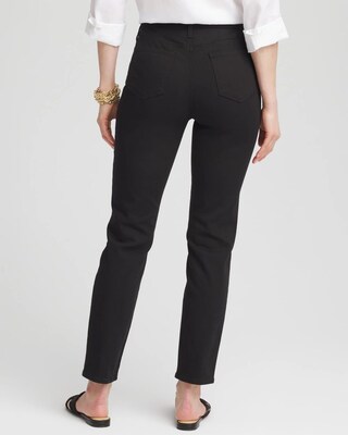 So Slimming Petite Girlfriend Ankle Jeans click to view larger image.