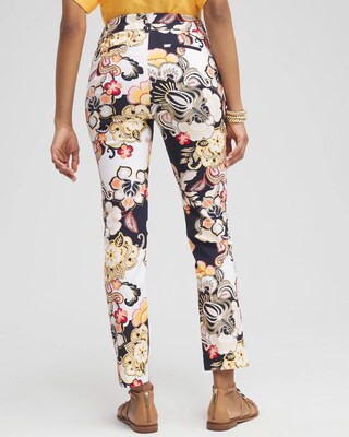 Brigitte Warm Floral Ankle Pants