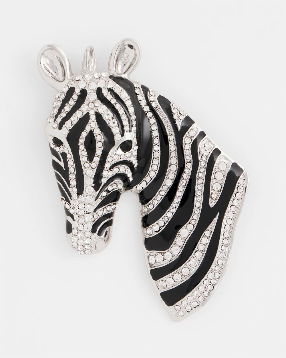 Zebra Brooch