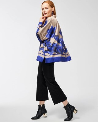 Floral Short Kimono