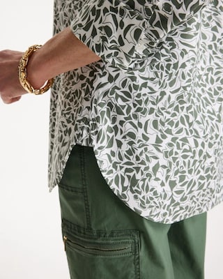Printed No Iron Stretch Shirt click to view larger image.