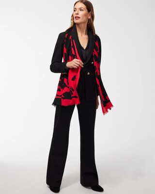 Floral Oblong Scarf
