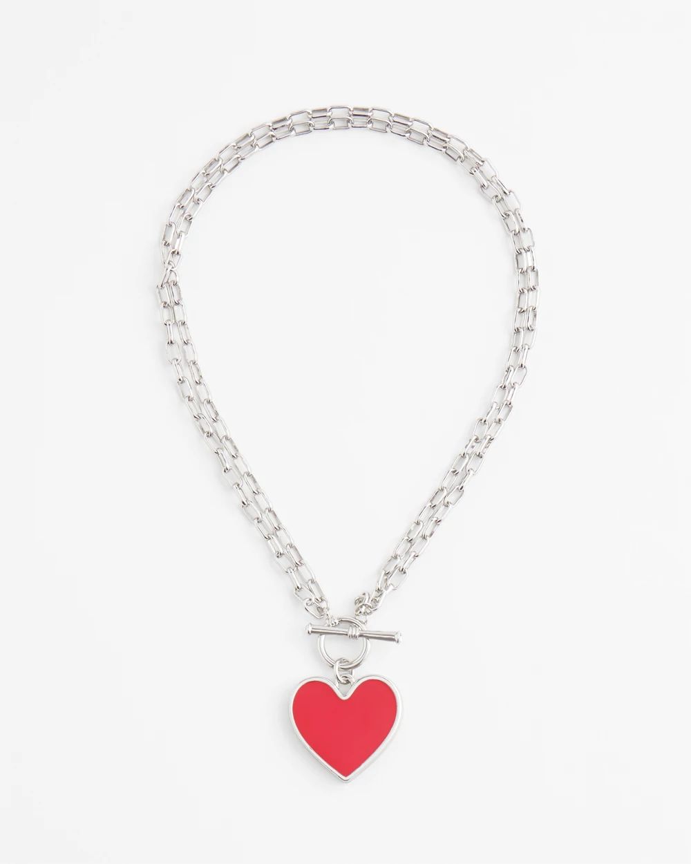 Convertible Paperclip Pendant Necklace