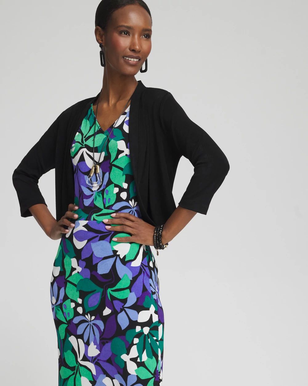 Travelers Cropped Cardigan