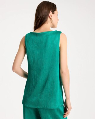 Travelers™ Crinkle Satin Textured Tank click to view larger image.