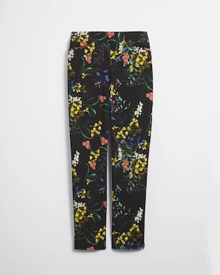 Petite Brigitte Floral Ankle Pants click to view larger image.